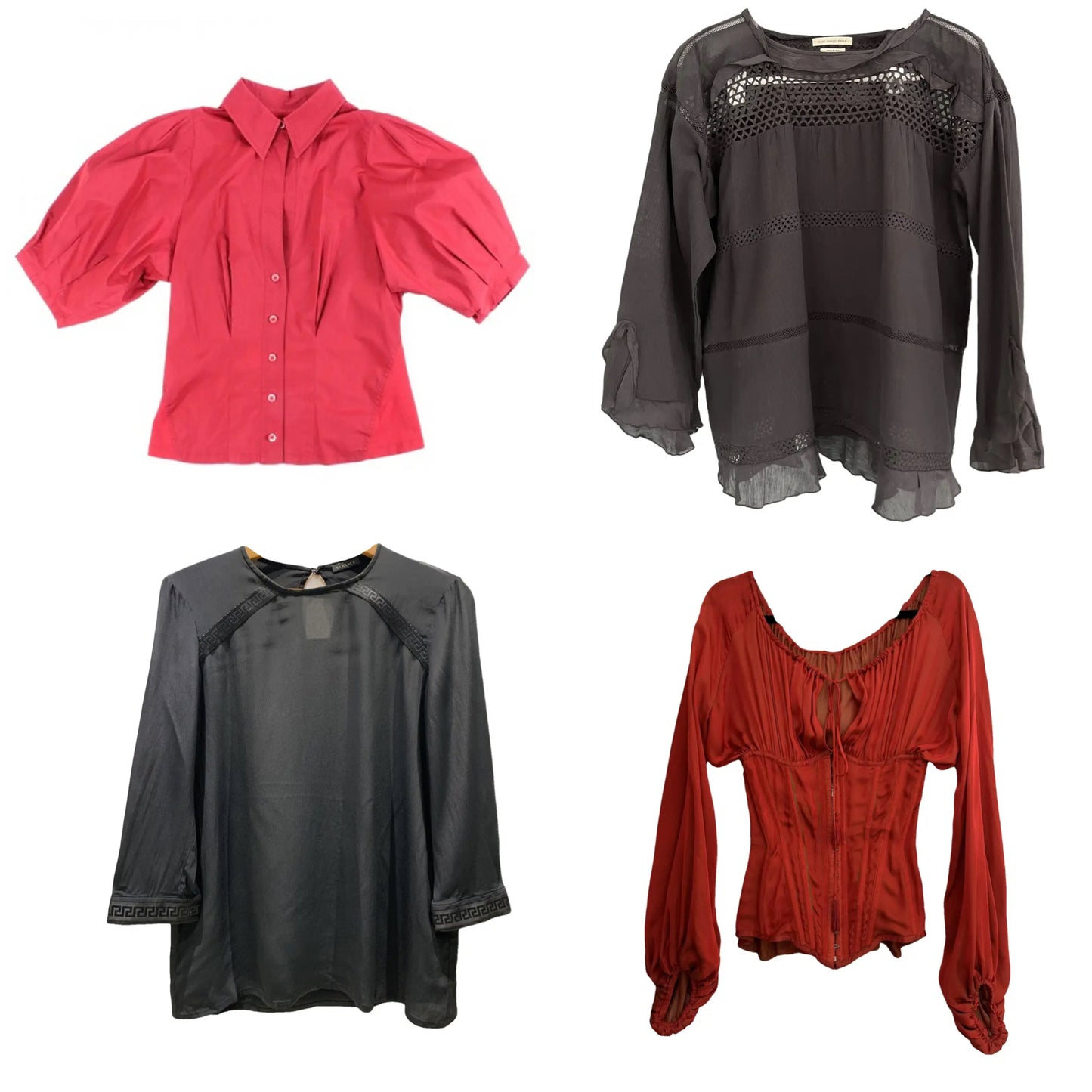 mix vintage bluse woman