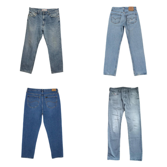 Mix brand denim
