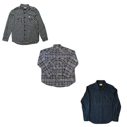 mix shirt Levi's - Lee - Wrangler